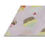 Tapis jaune/rose à motifs-1980910370