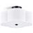 4-Light Fabric Semi Flush Mount Ceiling Light Fixture-449174272-449174278
