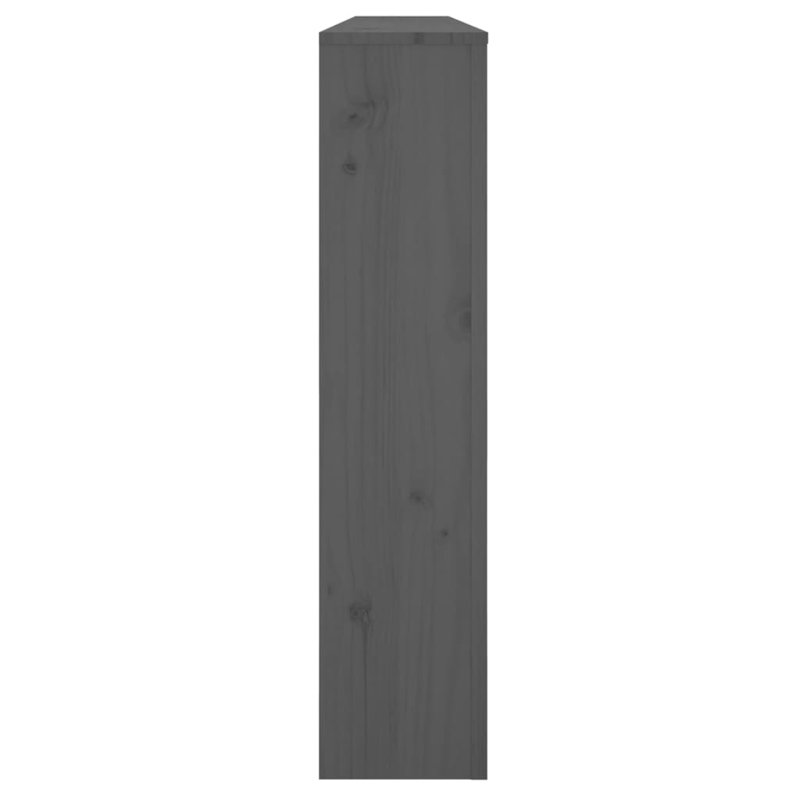 Kylieanne Large Radiator Cover, 84cm H x 169cm W x 19cm D, Grey