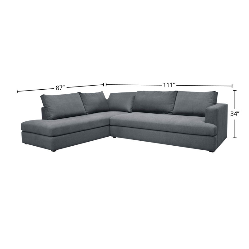 Canapé modulaire Bobnice Roly, Orienté à gauche (vu de face)