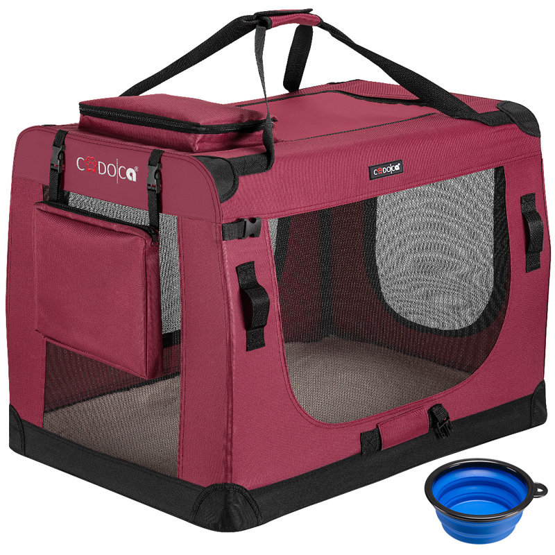 Kempner Pet Carrier, 35cm H x 50cm W x 35cm D, Anthracite