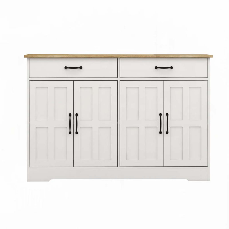 Buffet avec 3 portes et tiroirs