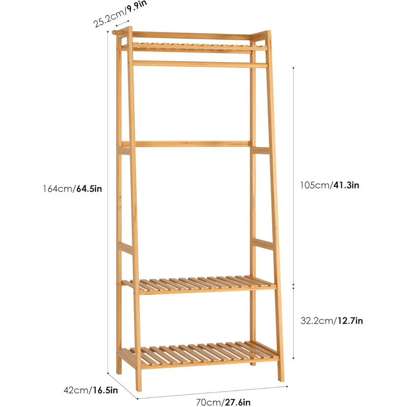 Freestanding 2 - Hook Coat Rack