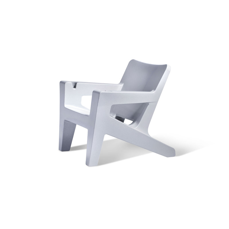 Bask Outdoor Armchair, Concrete Gray