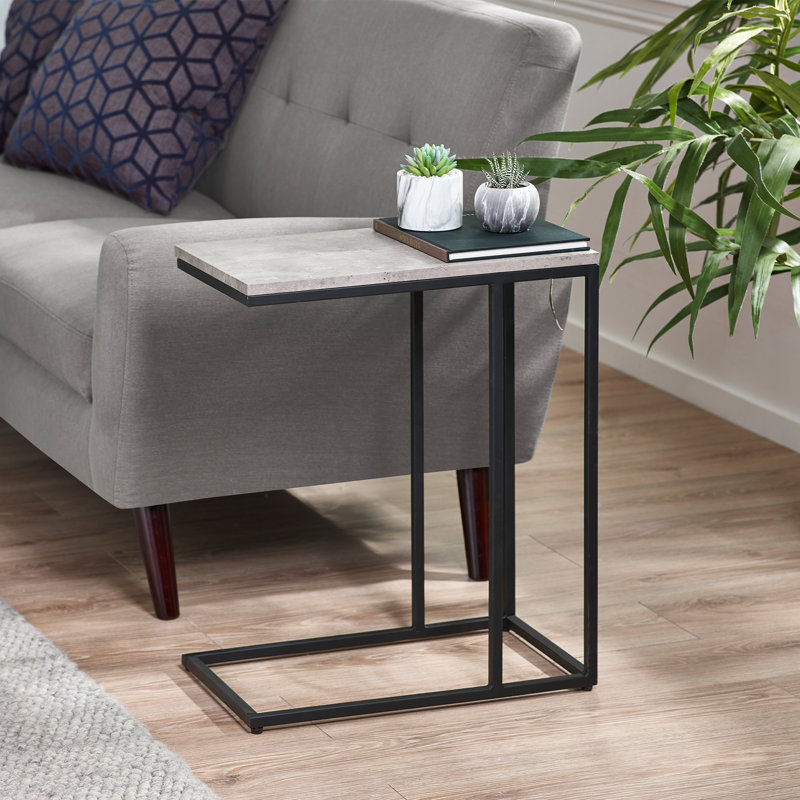 Beaverdam Frame End Table, Concrete Grey