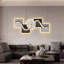 Grande horloge murale silencieuse 39,4 po