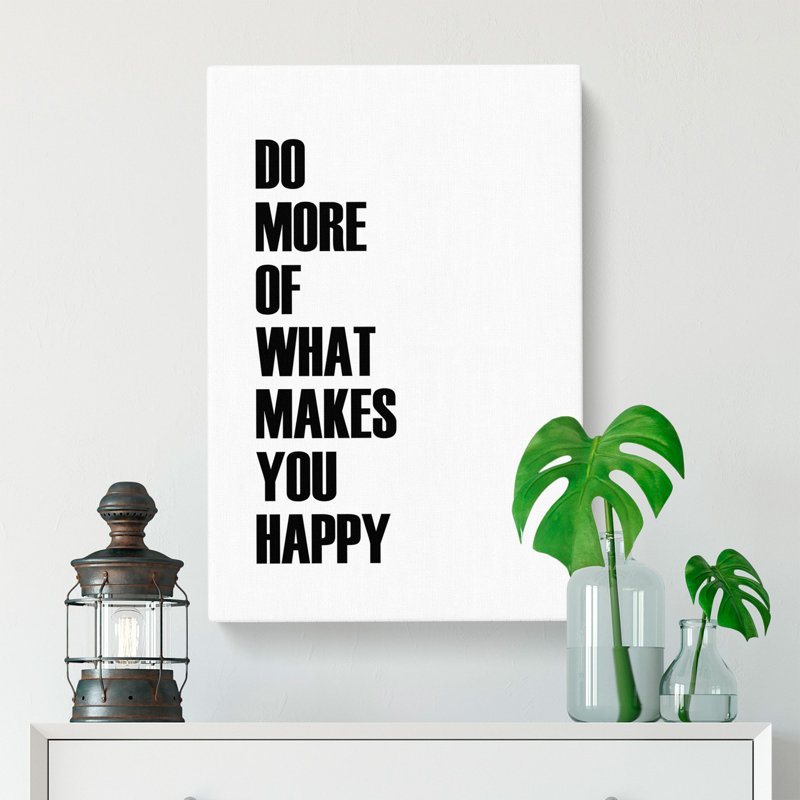Do More - Wrapped Canvas, 50cm H x 35cm W x 3cm D