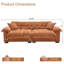 Canapé modulaire 90,55 po Modern-411355869