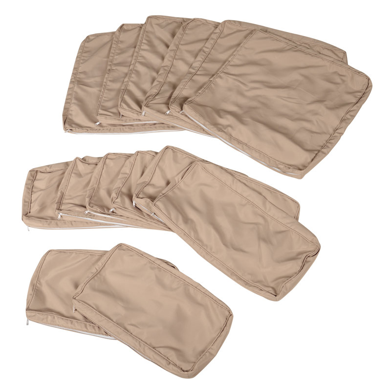 Housse de coussin d'intérieur/d'extérieur, Beige
