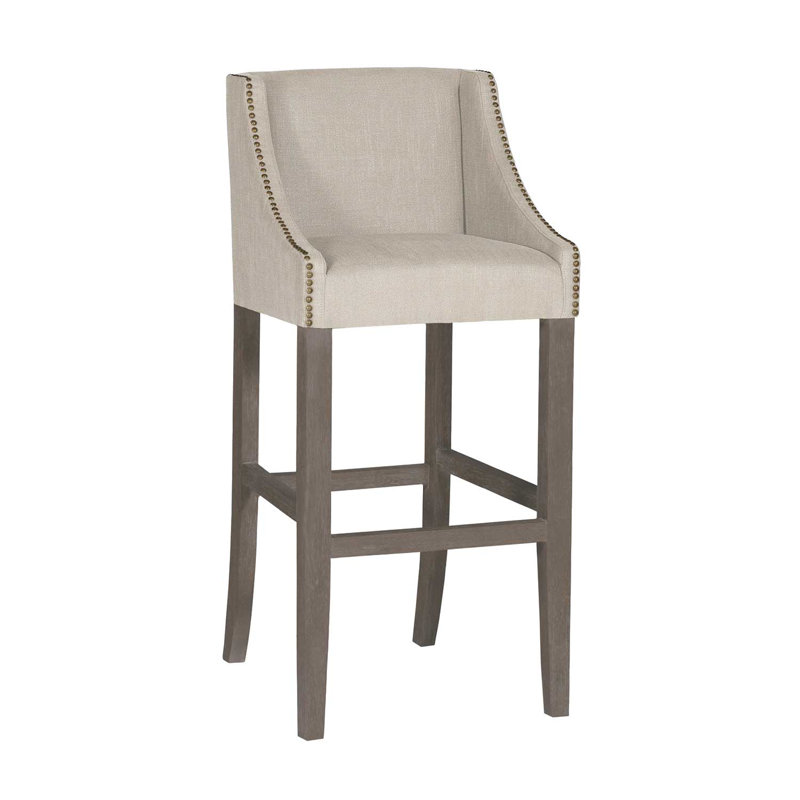 Winston Bar Stool, Bar Stool (30.25” Seat Height), Natural