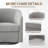 Caysey Upholstered Swivel Accent Chair (Set Of 2)-690141441