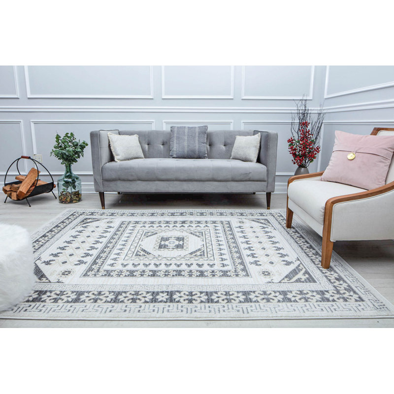 Tapis rétro Hailey City, Rectangle 8 pi x 10 pi