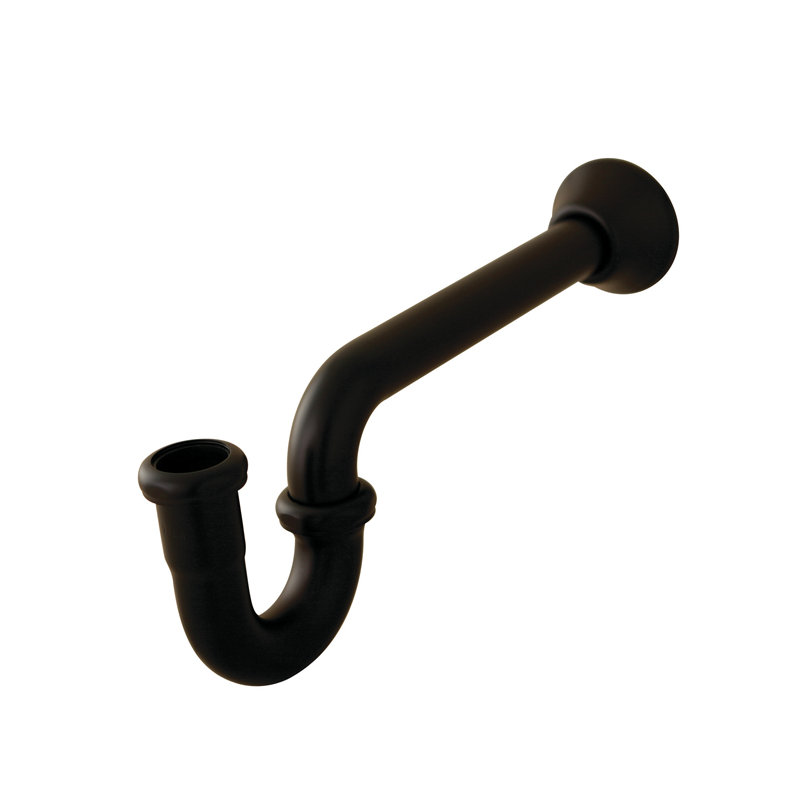 Decorative P-Trap, Dark Bronze