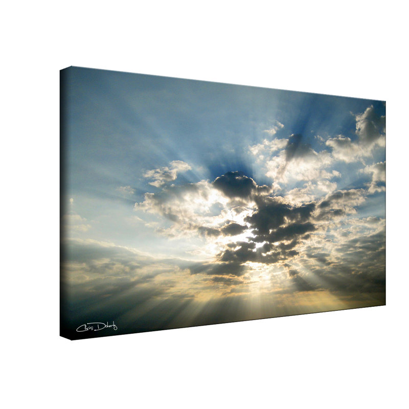 « cloud escape i », reproduction de photo sur toile tendue encadrée
