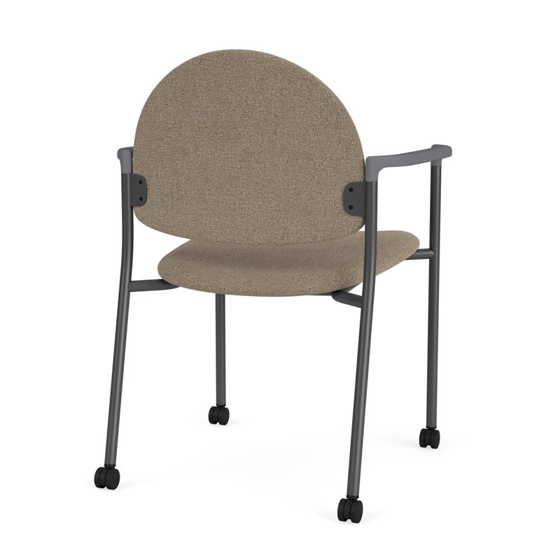 Chaise d'invité à chat avec roulettes, Gris anthracite, Limon Archetype