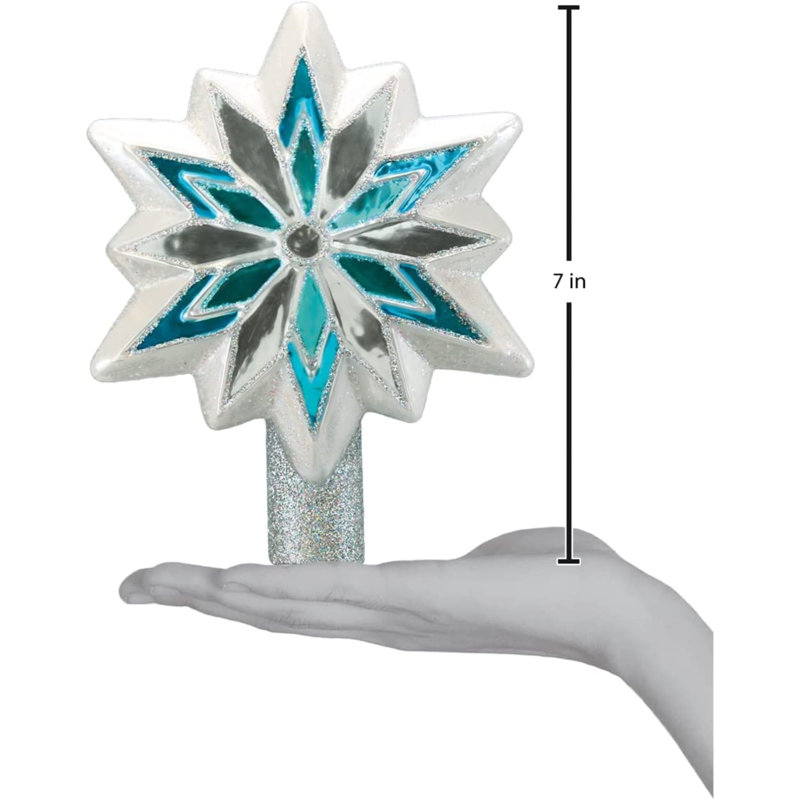 7'' Glass Tree Topper