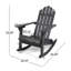 Chaise berçante Hollywood Adirondack-1682288530
