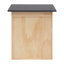 Boîte en bois pour bibliothèque
