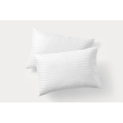 Ensemble de 2 taies d'oreiller en satin satiné