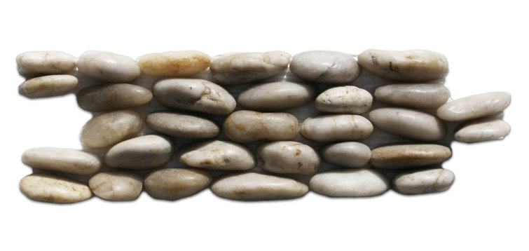 Aras Random Sized Natural Stone Pebble Tile