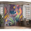 Adhésif mural Somone pelez et collez - Danse de jardin éclatante-106363057