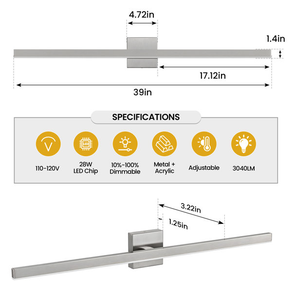 Dimensions du produit