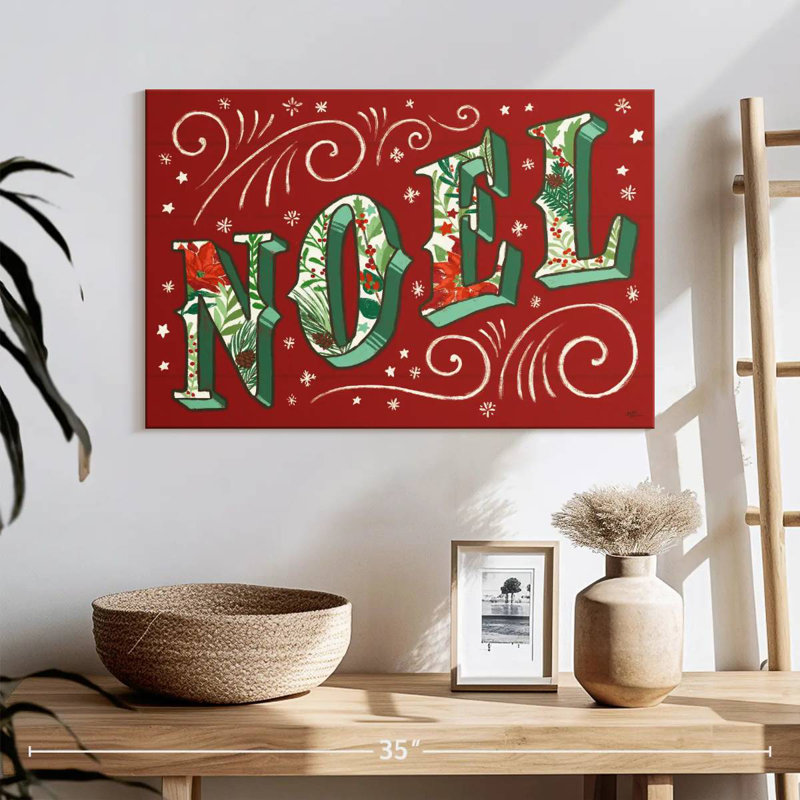 Festive Holiday Joy IV, H 16 po x l 24 po