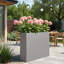 Jardinières rectangulaires en métal pour plantes d'extérieur-1970011638-1970011639