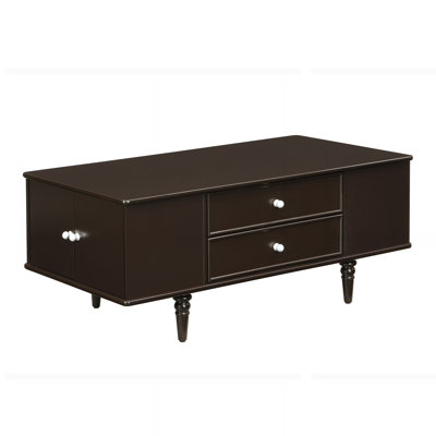 Modern Rectangle Coffee Table with Four Drawers