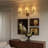 ETL Listed 3-Light Modern Dimmable Bathroom Vanity Light with Fabric Shades-123040174