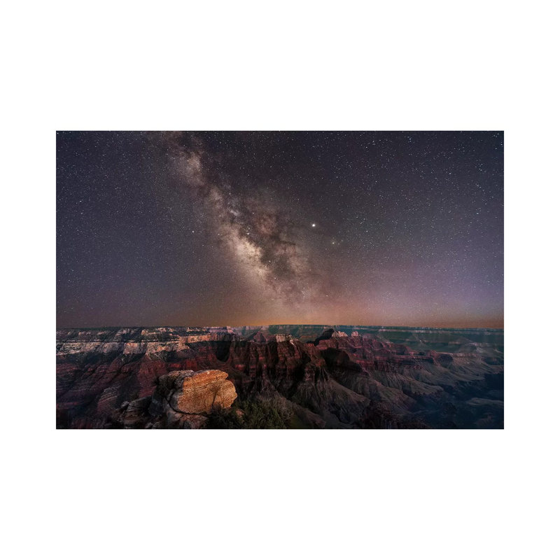 Grand Canyon Night I by Dennis Frates - Print on Canvas, Wrapped Canvas, 45.72cm H x 66.04cm W x 3.81cm D