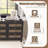 Rustic Farmhouse Style Wooden Dresser With 6 Drawers-898630835
