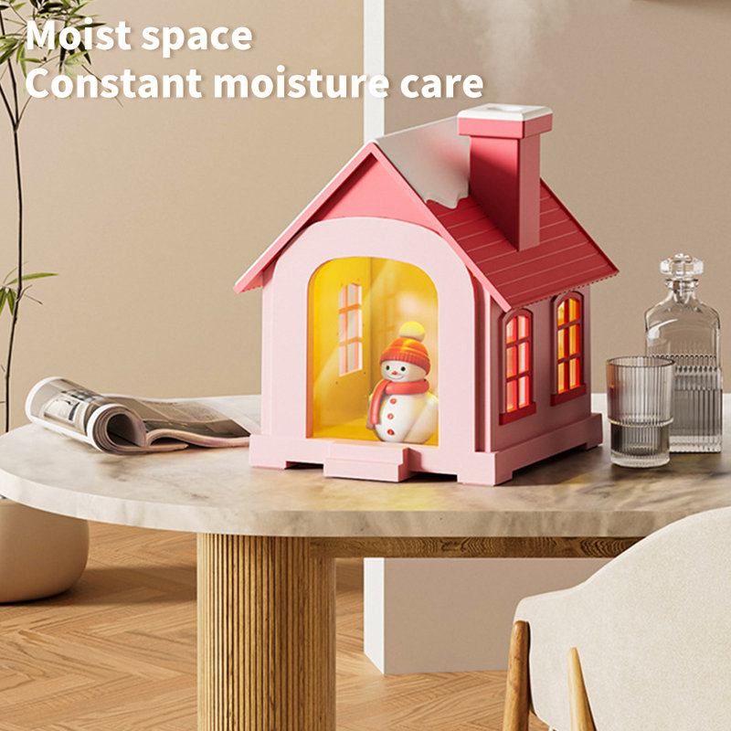 Humidificateurs pour chambre à coucher et grande pièce Humidificateur à vapeur froide 500 ML avec veilleuse silencieuse et fonction d'arrêt automatique 8 heures 2025