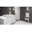 DAX Solid Surface Shower Stool