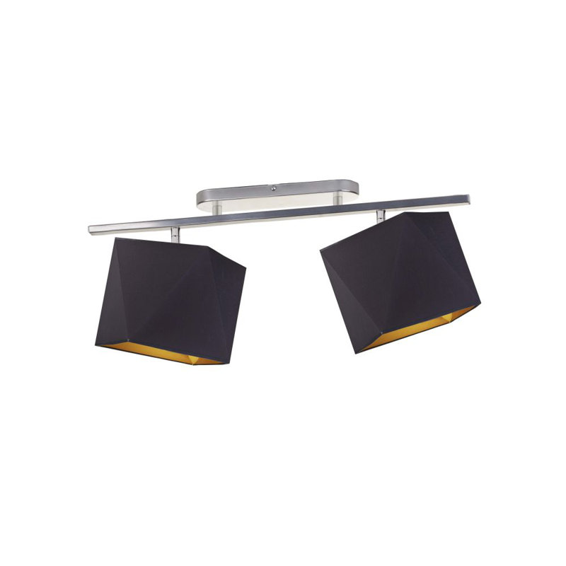 Glassman 2 - Light Kitchen Island Pendant, Black