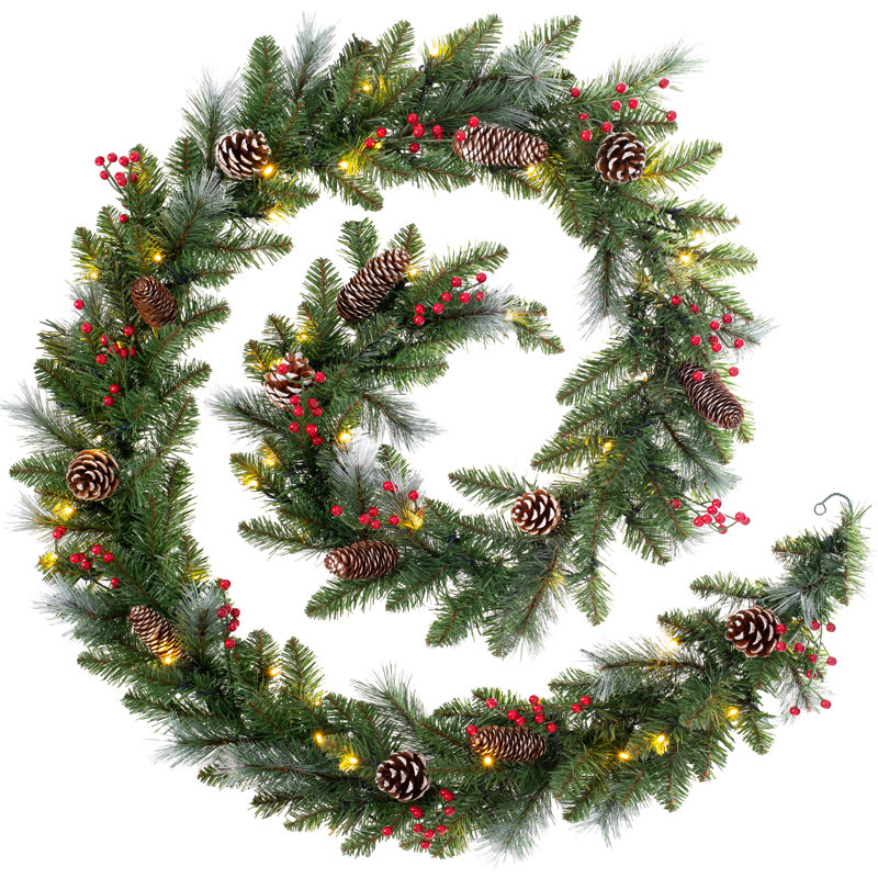 270cm Lighted Garland with Lights