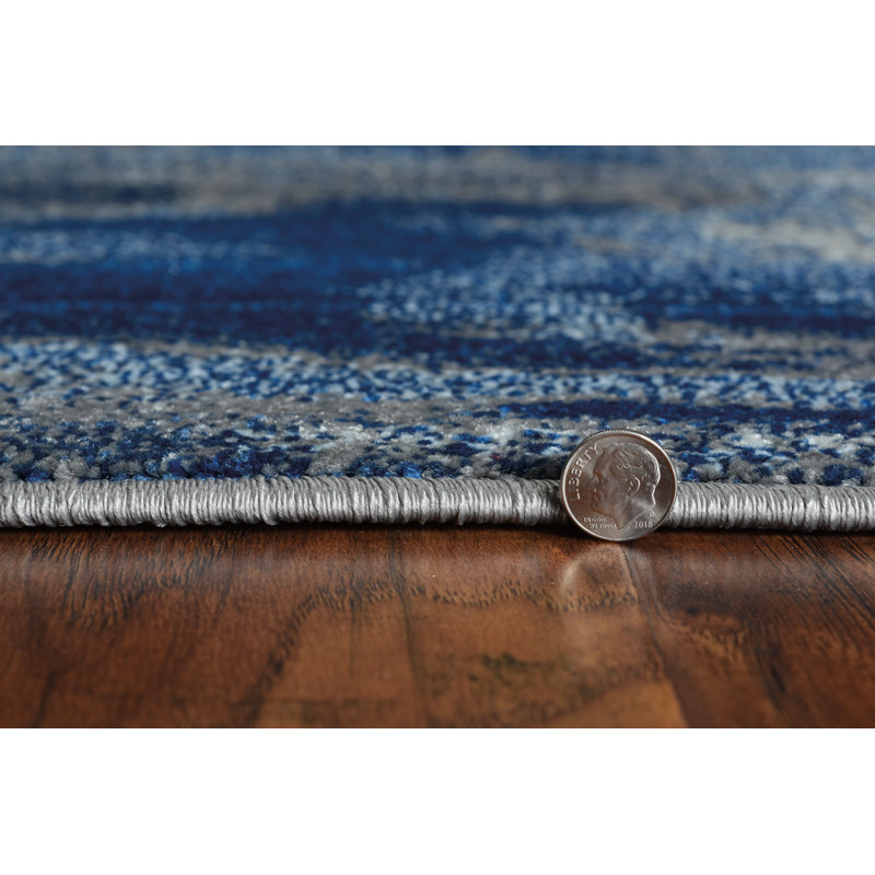 Tapis bleu Ice Ice