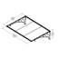 Venus 1.35 m W x 0.88 m D Door Canopy