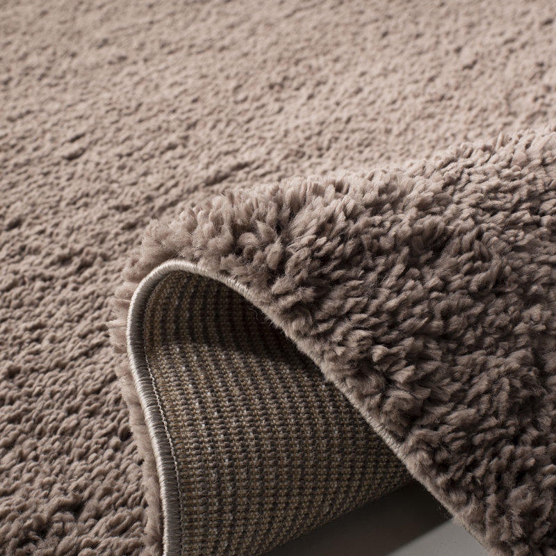 Jiang Area Rug in Taupe, Round 9'