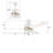 Dulac 52'' Ceiling Fan with LED Lights-1753558397
