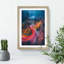 Top of Lombard Street in San Francisco in Abstract - Picture Frame Graphic Art Print-55766448-55766453