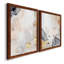 Indigo Blush and Gold I - ensemble de 2 reproductions d'art sur toile-1386467416-1386467421