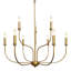 Lustre de style campagnard à deux niveaux de style bougie Trudeau-428835037