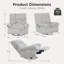 Fauteuil inclinable et pivotant Nouhaus-104132921