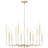 Dilnoza 12 - Light Iron Dimmable Chandelier-1077373712