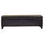Banc de rangement rembourré en similicuir -15808660