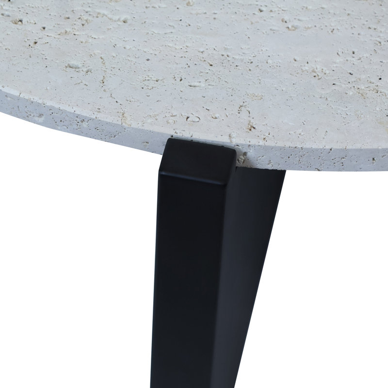 Cross Legs Coffee Table, Black