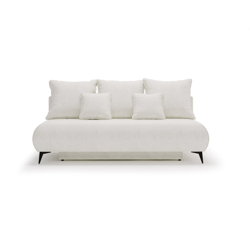 2 Seater Sofa Bed, White