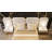 5 Piece Upholstered Faux Leather Bedroom Set