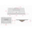 Meuble-lavabo 37 po avec plateau en pierre reconstituée 37 po (7517VB37 + 7722VT37)